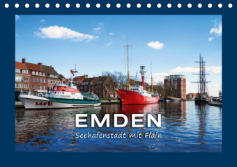 EMDEN Seehafenstadt mit Flair (Tischkalender 2019 DIN A5 quer)