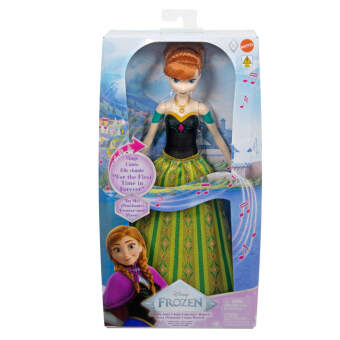 Disney Die Eiskönigin Singende Puppe Anna (D, I, E, F)