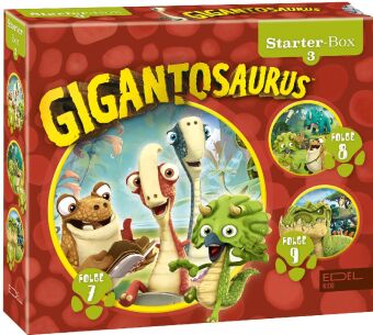 Gigantosaurus - Starter-Box. Box.3, 3 Audio-CD