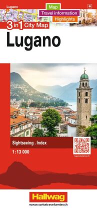 Hallwag Stadtplan Lugano