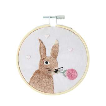 Stickpackung Vorgezeichnet,Hase