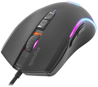 SPEEDLINK ZAVOS Gaming Mouse, rubber-black