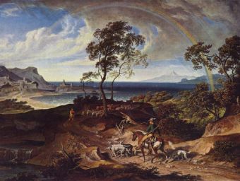 Joseph Anton Koch - Landschaft nach einem Gewitter - 500 Teile (Puzzle)