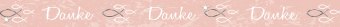 URSUS Masking Tape veredelt "Danke 1", orange