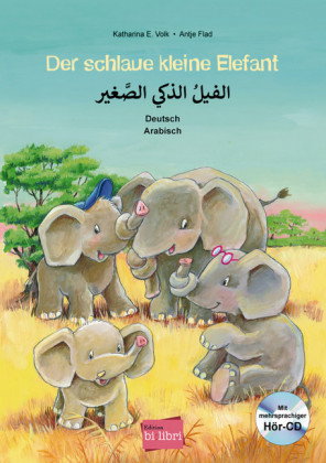 Der schlaue kleine Elefant (Deutsch-Arabisch)
