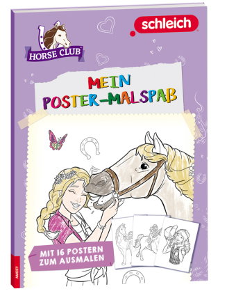 schleich® Horse Club(TM) - Mein Poster-Malspaß