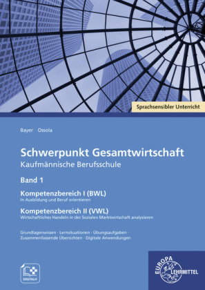 Schwerpunkt Gesamtwirtschaft Kaufmännische Berufsschule