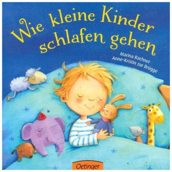 Wie kleine Kinder schlafen gehen