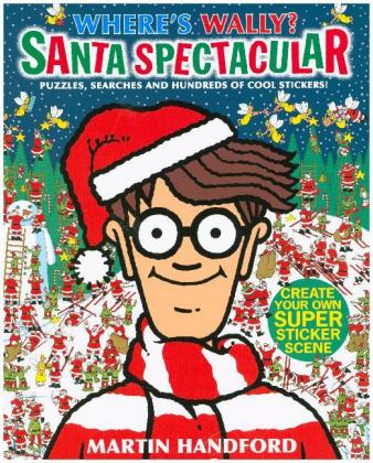 Where's Wally? Santa Spectacular Sticker Activity Book