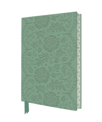 Exquisit Premium Notizbuch DIN A5: Spitze mit Rosenmuster