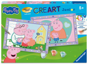 CreArt Junior Peppa Wutz - Peppa's Familie
