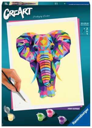 CreArt Adults Trend - Funky Elefant