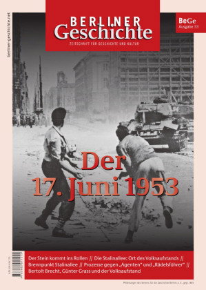 Berliner Geschichte - Zeitschrift für Geschichte und Kultur