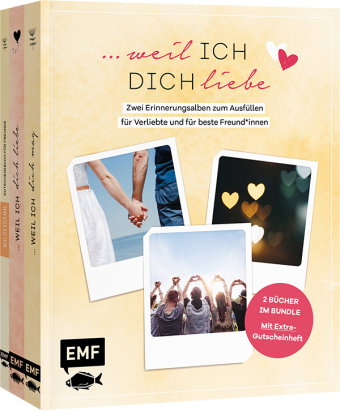 ...weil ich dich liebe - Zwei Bücher im Bundle: Erinnerungsalben für Verliebte und für beste Freund*