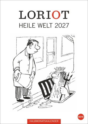 Loriot Heile Welt Halbmonatskalender 2027