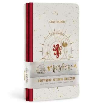 Harry Potter: Gryffindor Constellation Sewn Notebook Collection (Set of 3)