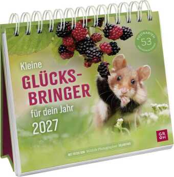 Postkartenkalender 2027: Kleine Glücksbringer für dein Jahr