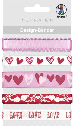 URSUS 5 Design-Bänder "Liebe"