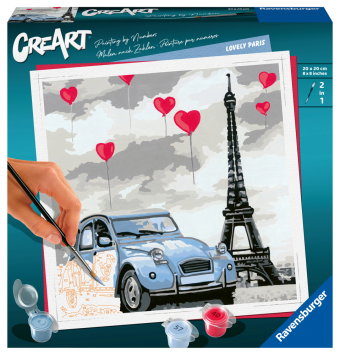 CreArt Adults Trend - Liebe in Paris