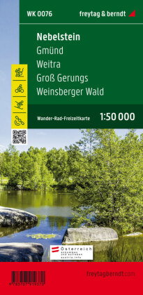 Nebelstein, Wander-, Rad- und Freizeitkarte 1:50.000, freytag & berndt, WK 0076