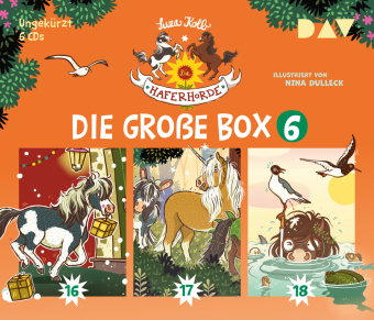 Die Haferhorde - Die große Box 6 (Teil 16-18), 6 Audio-CD