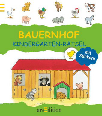 Bauernhof Kindergarten-Rätsel