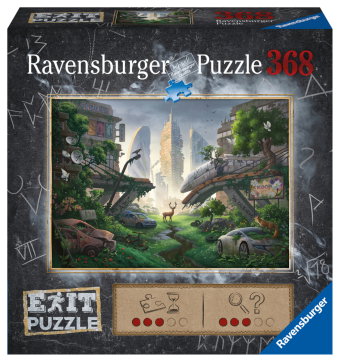 Erwachsenenpuzzle 368 Teile - Apokalyptische Stadt