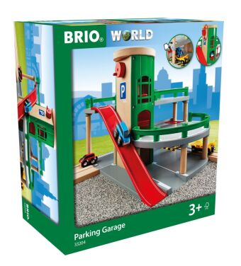 BRIO World - Parkhaus, Straßen & Schienen