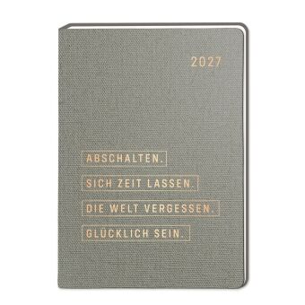 Terminplaner NatureArt 2027 Spruch