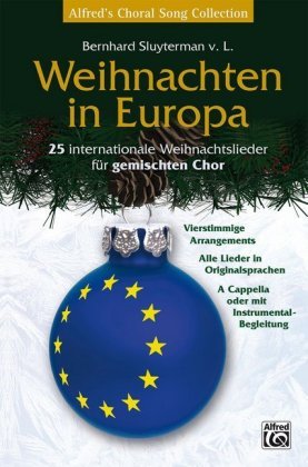 Weihnachten in Europa, für gemischten Chor