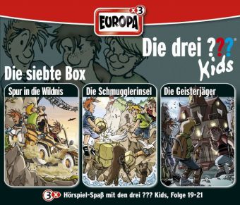 Die drei ???-Kids, 3er Box. Box.7, 3 Audio-CDs