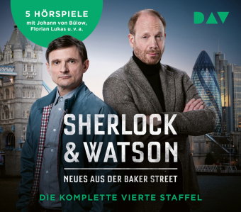 Sherlock & Watson - Neues aus der Baker Street. Die komplette vierte Staffel, 10 Audio-CD