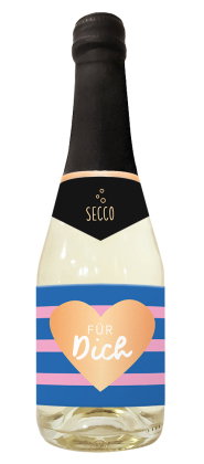 Secco-Flasche 0,2l Für Dich