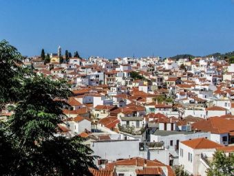 Skiathos Chora - 500 Teile (Puzzle)