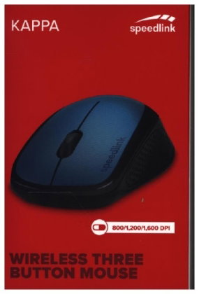 SPEEDLINK KAPPA Mouse - Wireless, blue