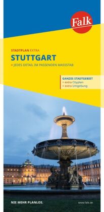 Falk Stadtplan Extra Stuttgart 1:20.000