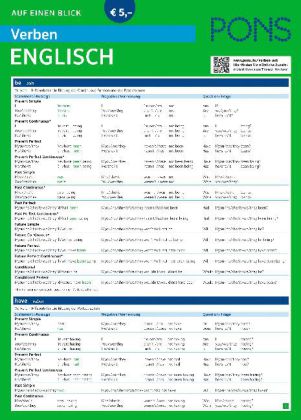 PONS Verben auf einen Blick Englisch