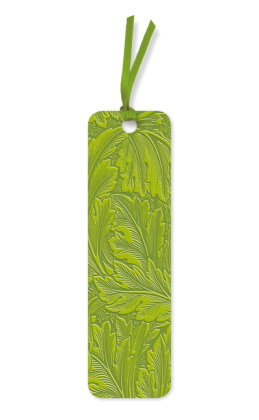 10er-Verpackungseinheit Lesezeichen aus Kunstleder: William Morris, Akanthus