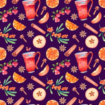 Servietten »Glühwein«