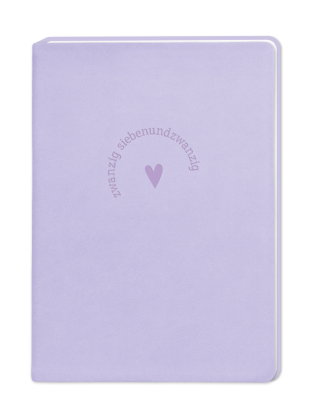 Terminplaner Lederlook 2027 Lavender