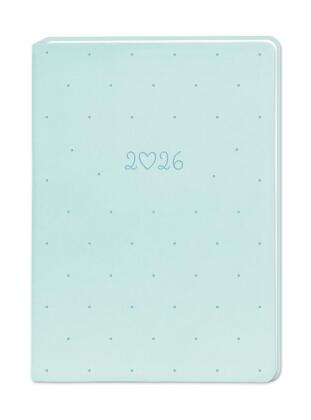Terminplaner Lederlook 2026 Mint