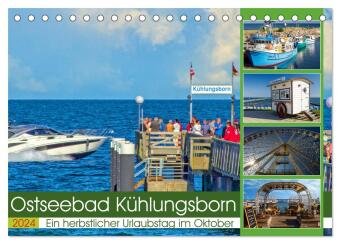 Ostseebad Kühlungsborn - Ein herbstlicher Urlaubstag im Oktober (Tischkalender 2024 DIN A5 quer), CA