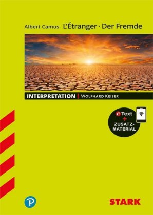 STARK Albert Camus: L'Étranger/Der Fremde - Französisch - Interpretationen, m. 1 Buch, m. 1 Beilage