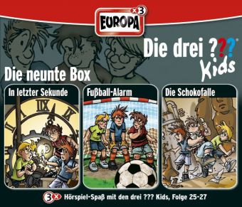 Die drei ???-Kids, 3er Box. Box.9, 3 Audio-CDs