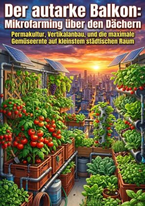 Der autarke Balkon: Mikrofarming über den Dächern