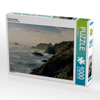 CALVENDO Puzzle Pointe du Raz | 1000 Teile Lege-Größe 64x48cm Foto-Puzzle für glückliche Stunden