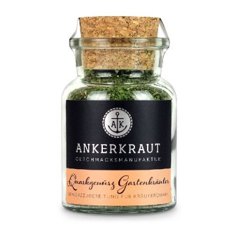 Ankerkraut Quarkgewürz Gartenkräuter, Korkenglas