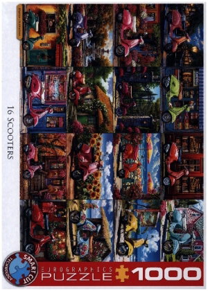 16 Scooters by Chris Bigelow