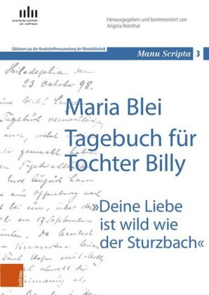 Maria Blei: Tagebuch für Tochter Billy