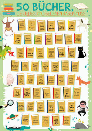50 Kinderbücher, die du gelesen haben musst